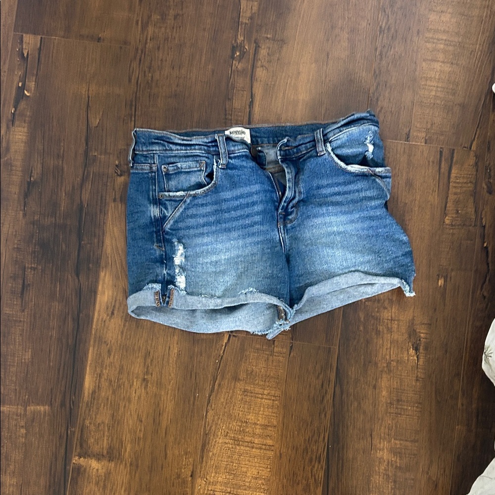 American Eagle Outfitters Dark Blue Jean Shorts